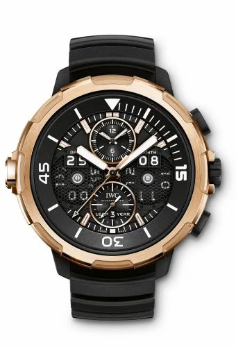 IWC Aquatimer Perpetual Calendar Digital Date-Month Titanium / Red Gold / Black IW3794-01 (3794-01, IW379401)